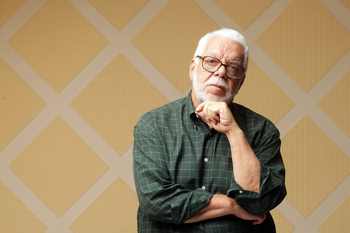 Entrevista com o escritor Manoel Carlos, em sua residência, no Leblon.